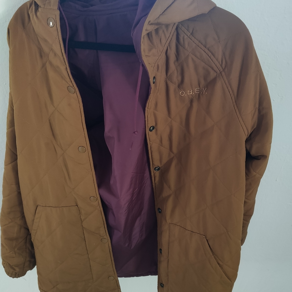 OBEY reversable coat